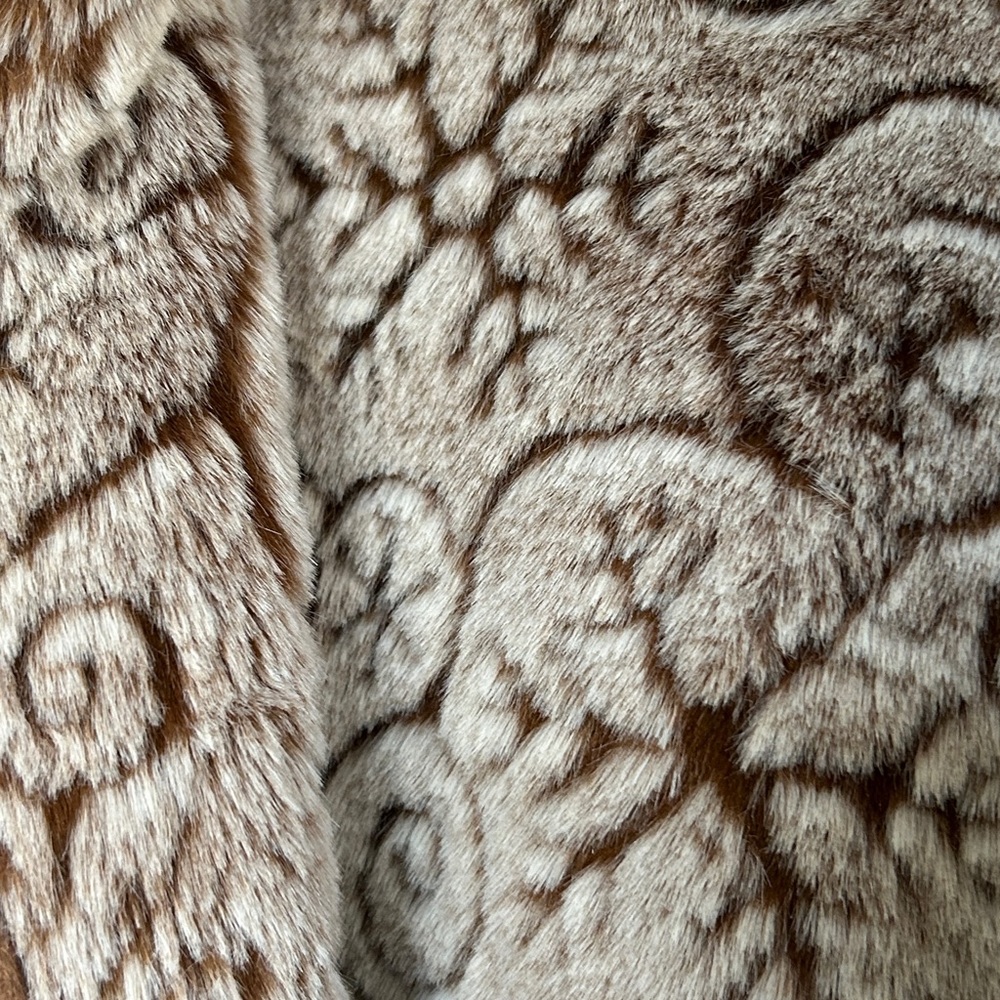 Coldwater Creek Reversible Coat Faux Suede / Faux… - image 6